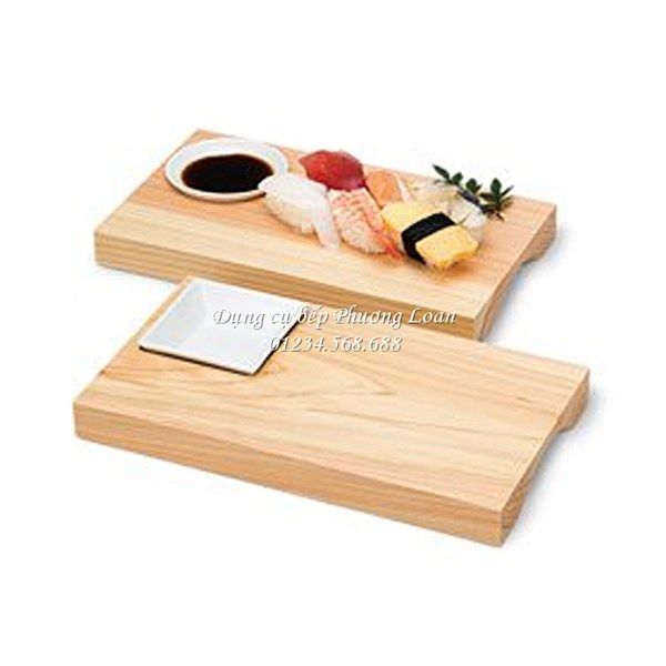 Thớt gỗ Sushi 25x15cm