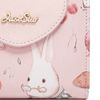Ví mini thỏ cherry dễ thương hồng Just Star 070354 9.5x12 - MINI