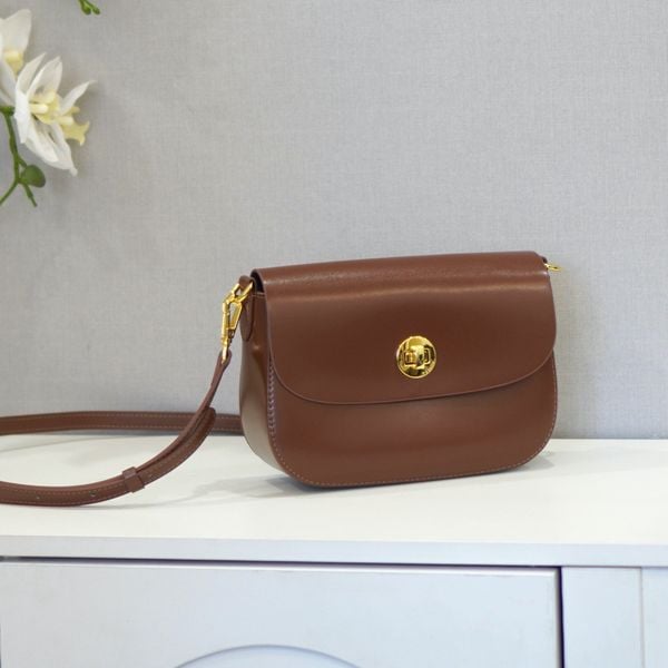 Túi A107N Nucelle 110368-48 phom bầu ( 1 DÂY ) 22x15 - nâu đậm