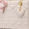 Túi xách A128 - A129 Nucelle phối khăn nơ charm tim 1172003 23.5 x 21