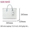 Túi xách Tote bag nữ Nucelle dễ thương charm gấu năng động ViAnh Store 1172020