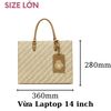 Túi xách Tote bag nữ Nucelle size to charm ví chim cánh cụt đi chơi, đi làm, đựng laptop... ViAnh Store 1172071