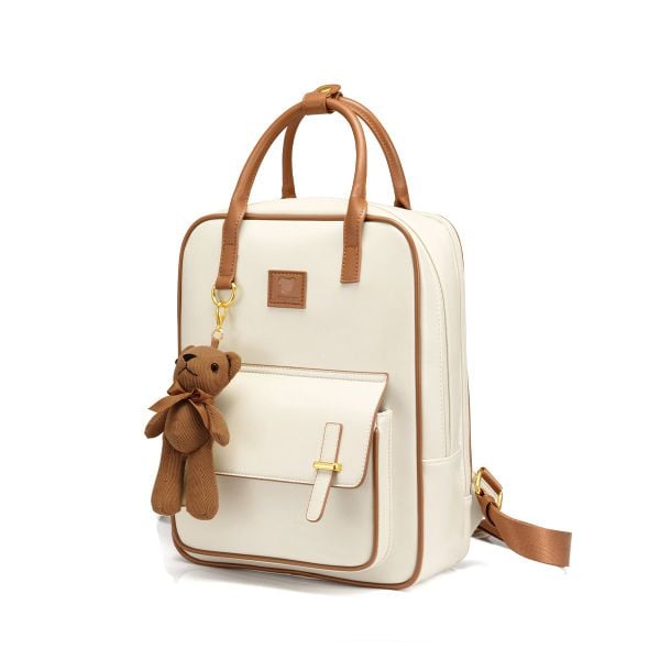 Ba lô nữ đẹp size nhỏ dễ thương charm gấu Just Star ViAnh Store 172855