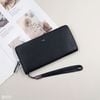 Ví dài da thật B101 / 20x10 / ĐEN