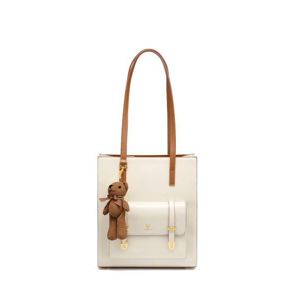 Túi xách tote bag nữ đẹp charm gấu nâu Just Star ViAnh Store 172857