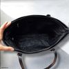 Túi Totebag  phom cánh dơi khoác vai / m40 đ33 c31 / ĐEN