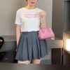 Túi xách Laura&Shidai chữ nhật xách tay 2 dây / 20x16 / HỒNG