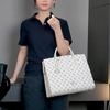 Túi xách SALE Lavie Luxe chữ nhật xách tay CHR KĐC / 38x30 / TRẮNG