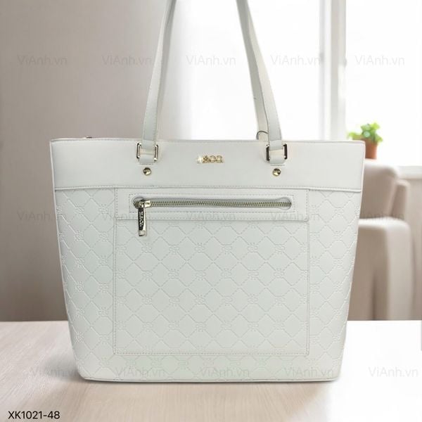 Túi Totebag XK1021 phom cánh dơi khoác vai / m40 đ34 c32 / TRẮNG