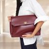 Túi A535D xách chữ nhật da mềm khoác vai TX1307 / 40x30 / ĐỎ