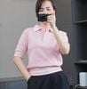 Áo len ngắn tay kiểu Hàn A5931 // HỒNG A31
