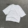 Áo thun tay lửng Gu Nhật V12 / TRẮNG