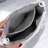Túi xách A10 Urban chữ nhật đeo chéo kèm charm xích / 22x12 / ĐEN