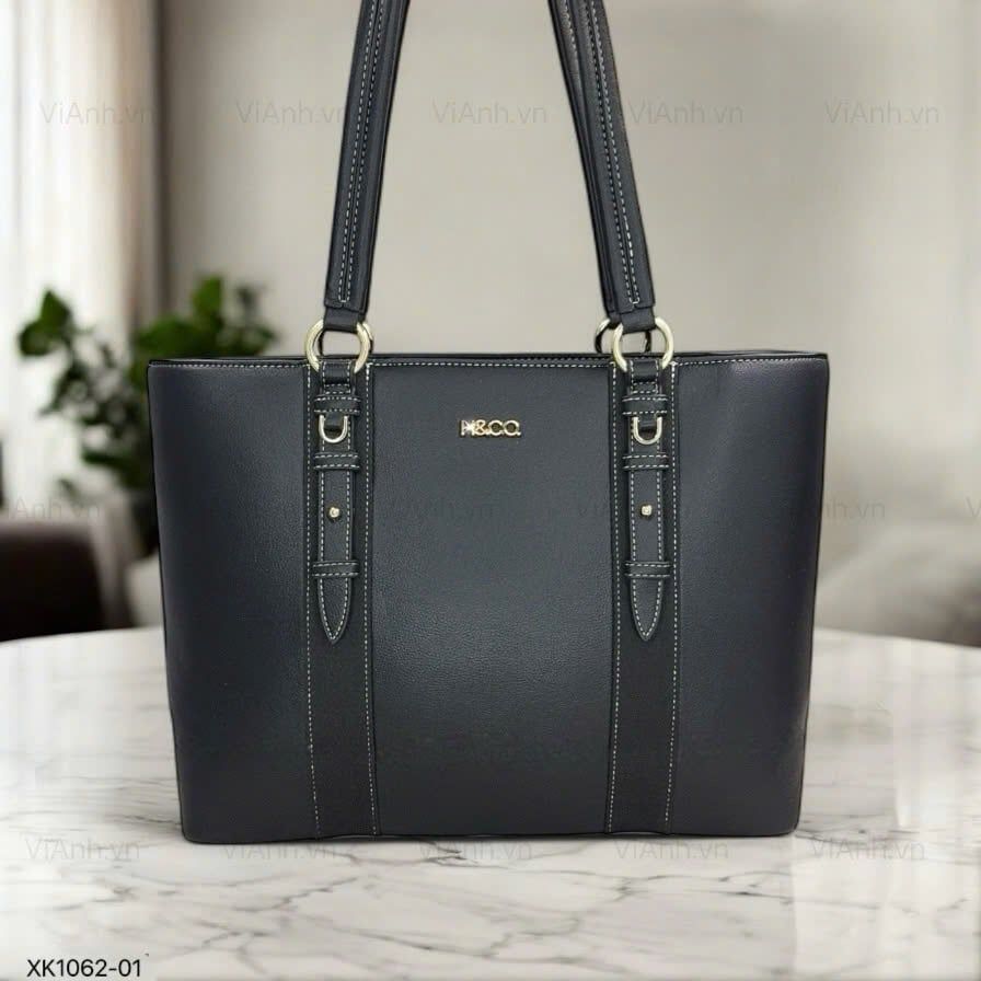 Túi Totebag H61 XK1062 phom cánh dơi khoác vai / m39 đ36 c28 / ĐEN