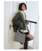 Túi A517 Totebag Ur.ban Rev.io chữ nhật dạ tweed / 34x28 / TRẮNG PHÔI ĐEN