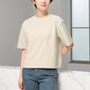 Áo thun tay lửng Gu Nhật V11 / KEM XÁM
