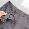 Quần ống suông style Hàn A5983 / XÁM ĐEN Q83