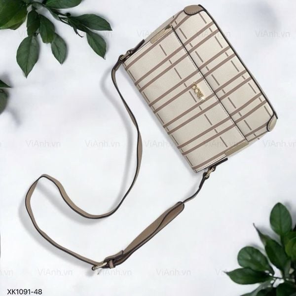 Túi xách XK1091 chữ nhật đeo chéo / 23x16 / TRẮNG