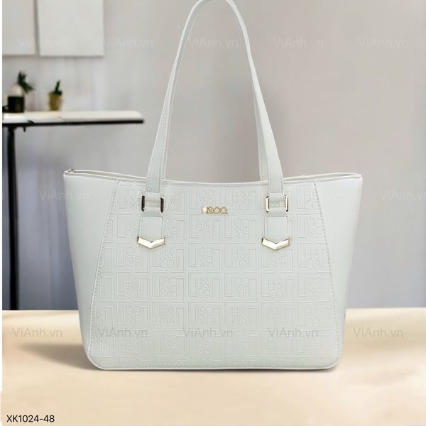 Túi Totebag XK1024 phom cánh dơi khoác vai / m38 đ32 c25 / TRẮNG