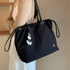 Túi totebag BC2 dây rút kèm charm TX1162 / m36 đ31 c26 / ĐEN ( B3 )