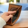 Ví A350 ngắn da thật E426 / 10x12 / NÂU