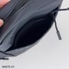 Túi B711 xách đeo chéo xuất dư nguyên liệu XK675 / 21x15 / ĐEN