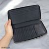 Ví dài da thật ELSA D971 / 22x12 / ĐEN