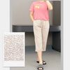 Quần lửng tencel xuất Hàn / HỒNG HOA NHÍ Q71