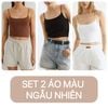 SET 2 áo dây ( 2 lớp) GJ A35 / MÀU NGẪU NHIÊN
