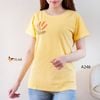 Áo vàng thêu thời trang A246 size M