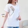 Áo thun thêu thời trang  A248 size M