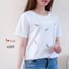 Áo thun thêu thời trang A269 size  M