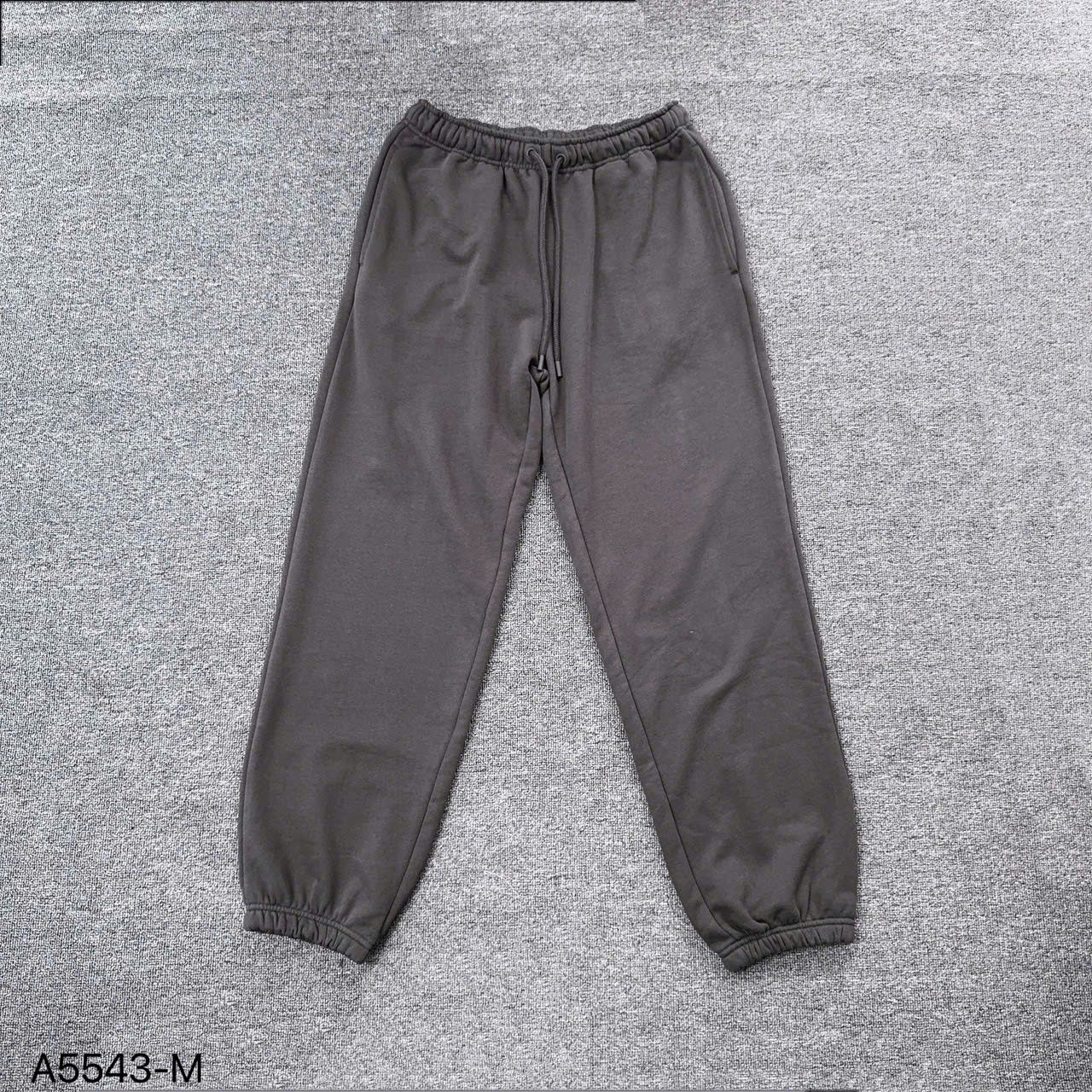 Quần nam nữ G43 chun bo ống G.J A5543 // XÁM