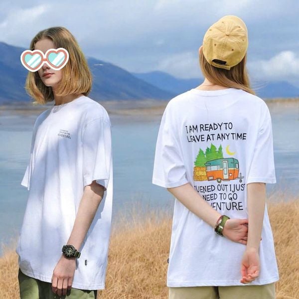Áo thun hoạ tiết S.PAO K6 // TRẮNG