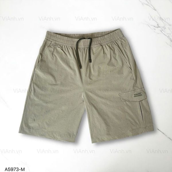Quần short cạp chun style Hàn A5973 // XANH XÁM Q73
