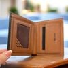 Ví A350 ngắn da thật E426 / 10x12 / NÂU