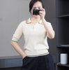 Áo len ngắn tay kiểu Hàn A5930 // KEM A30