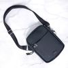 Túi B711 xách đeo chéo xuất dư nguyên liệu XK675 / 21x15 / ĐEN