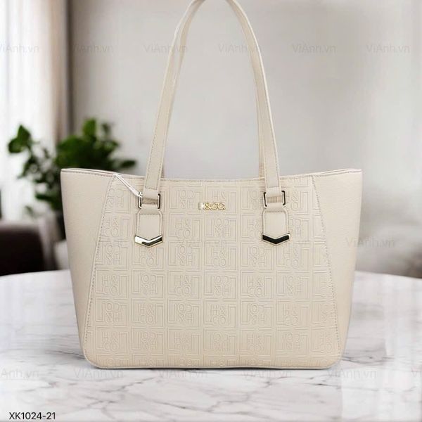 Túi Totebag HC phom cánh dơi khoác vai / m38 đ32 c25 / BE