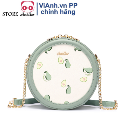 Túi tròn  phối trái bơ xanh  xinh xắn Just Star 172419