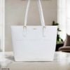Túi Totebag HC phom cánh dơi khoác vai hoạ tiết chữ dập chìm / m40 đ33 c31 / TRẮNG