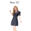 Đầm thuỷ thủ hiện đại  V0090 màu đen ( K1 )