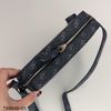 Túi B131 đeo chéo hoạ tiết TX9846 / 22x16 / ĐEN