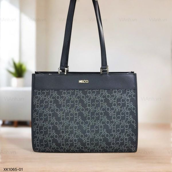 Túi Totebag H65 chữ nhật khoác vai XK1065 / 36x28 / ĐEN