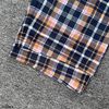 Bộ pizama dài tay cổ tròn VI.VI.EN V68 // NÂU KẺ ĐEN