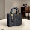 Túi xách XK186 chữ nhật xách tay CĐC CHR / 24x21 / ĐEN ( Z94 )