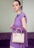 Túi xách nữ đẹp thời trang phối khăn nơ charm tim Nucelle ViAnh Store 1172003