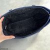 Túi B212X Totebag phom cánh dơi khoác vai XK1020 / m40 đ31 c28 / XANH ĐEN