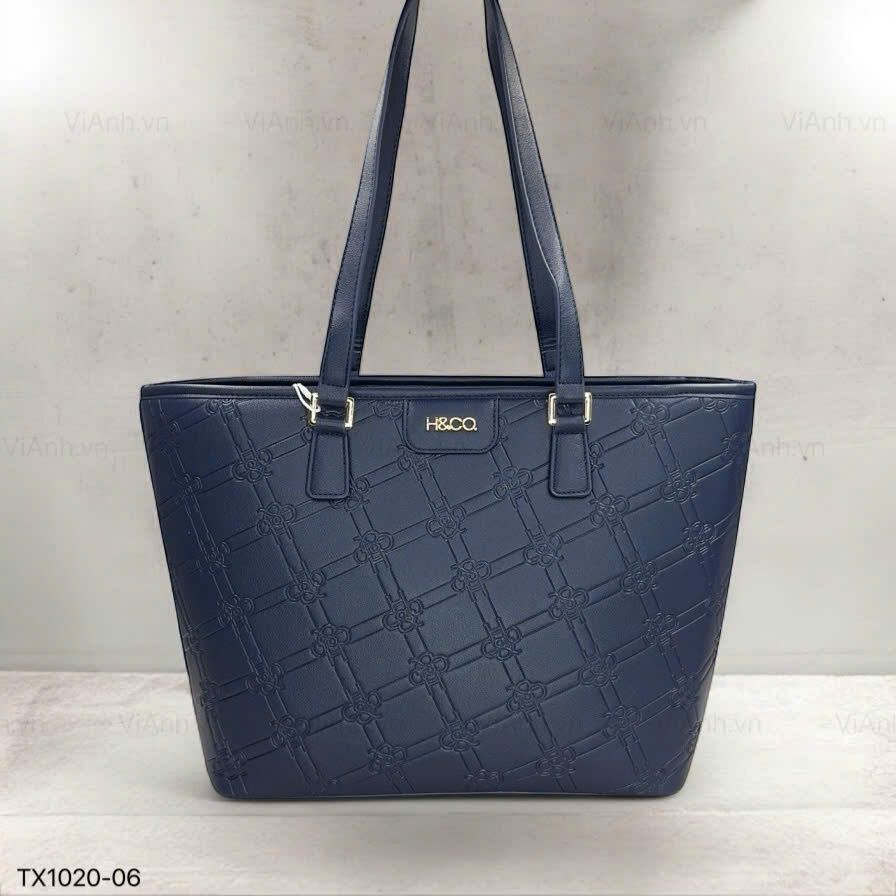 Túi B212X Totebag phom cánh dơi khoác vai XK1020 / m40 đ31 c28 / XANH ĐEN