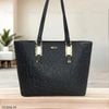 Túi Totebag TX1334 phom cánh dơi hoạ tiết chữ khoác vai H34 / m40 đ34 c28 / ĐEN